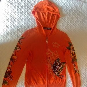 Lightweight hoodie sweater by Christian Audigier E